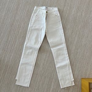 Frame White Jeans size 25